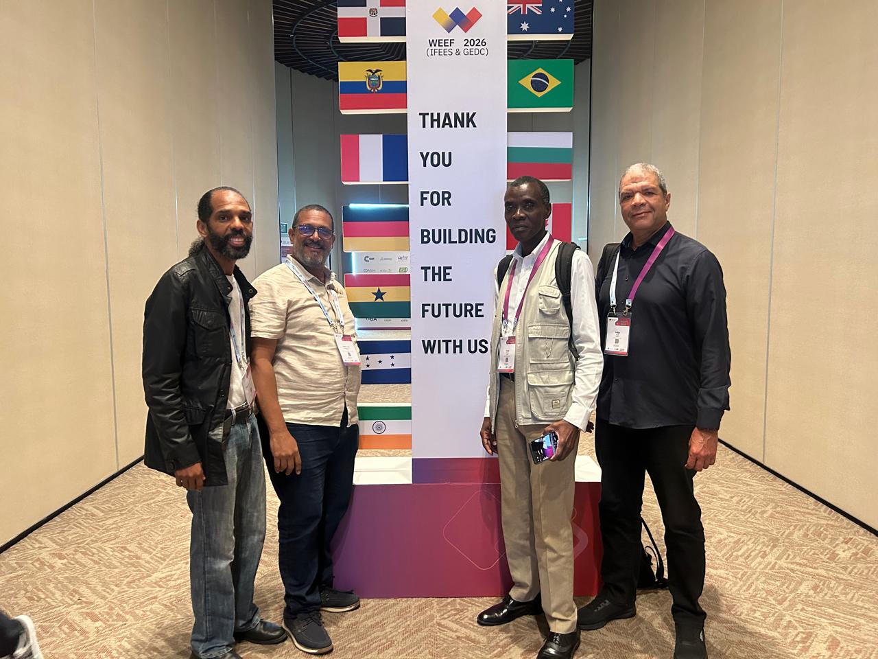 Delegación académica dominicana en el WEEF 2026